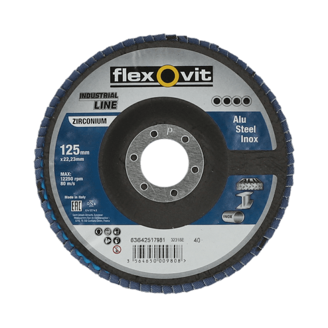 Hovedbilde Flexovit Industrial Line lamellrondell konisk ...