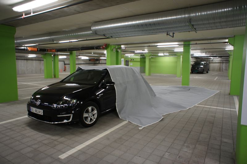 Brannduk 6x8 meter - PU